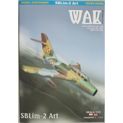 SBLim-2 Art - the USSR/Polish ground unit support and artillery fire control fighter - a set
