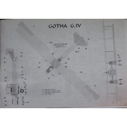 Gotha G.IV - немецкий бомбардировщик