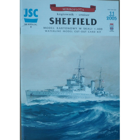 HMS "Sheffield" - British light cruiser