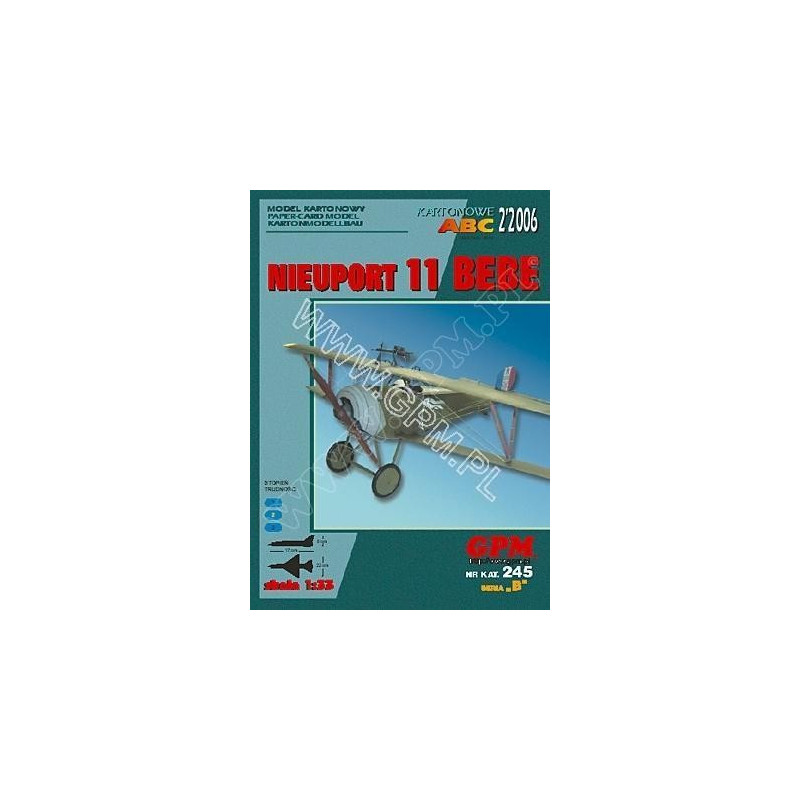 Nieuport 11 "Bebe" - французский истребитель