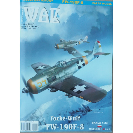 Focke – Wulf FW – 190F - 8 - Vokietijos/ Vengrijos naikintuvas