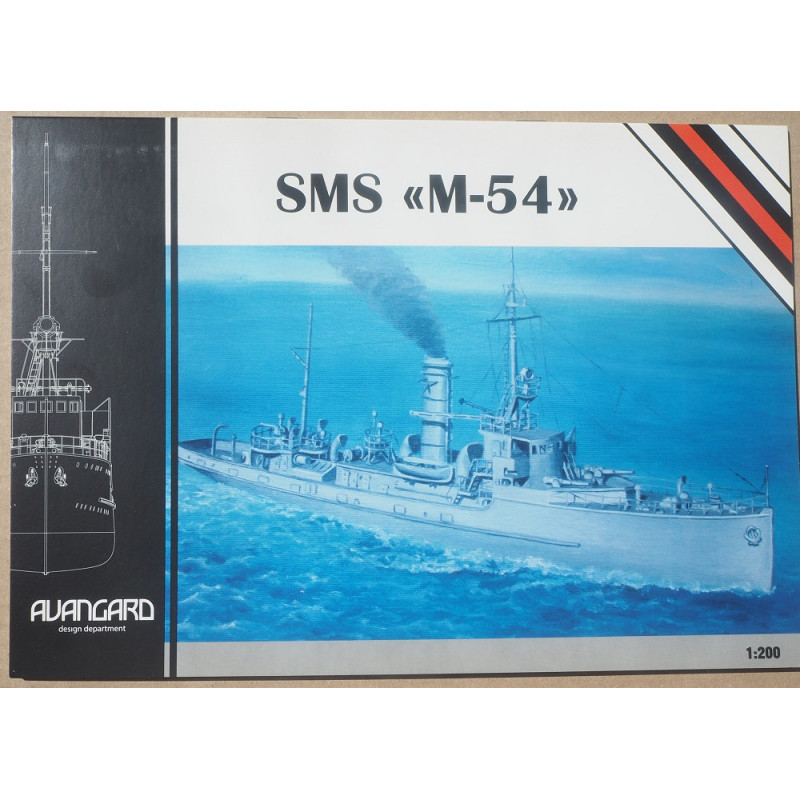 SMS M-54 - the German trawler and mine-layer