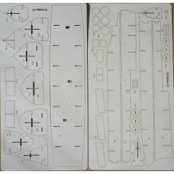 IJN „Tsushima“ - the Japanese armored cruiser - a laser-cut details