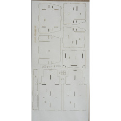 USS "Normandy" (CG-60" - the American guided-missile cruiser - a laser-cut details