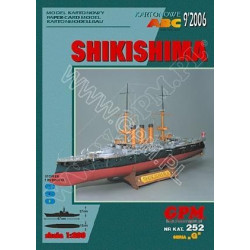 “Shikishima” - the Japanese battleship