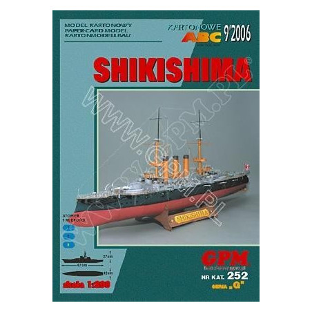 “Shikishima” - the Japanese battleship