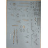 SMS M-54 - the German trawler and mine-layer  - a laser-cut laser cut deck equipment details