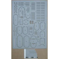 DKM "Prinz Eugen" - the German heavy cruiser - a laser-cut laser cut deck equipment details