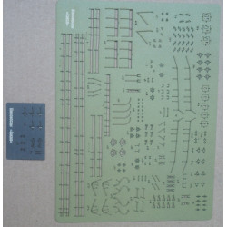 „Stierieguscij“ and „Silnij“ – the Russian destroyers of „Sokol“ type - a laser-cut laser cut deck equipment details