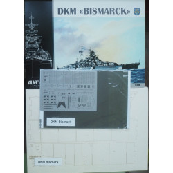 DKM "Bismarck" - the German battleship - a set