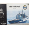 USS "Normandy" (CG-60" - the American guided-missile cruiser - a set