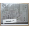 USS "Baltimore" (CF-68) - the American heavy cruiser - a laser-cut deck equipment details