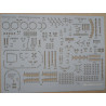 USS "Aaron Ward" (DD-483) - the American destroyer - a laser-cut deck equipment details