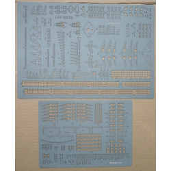 IJN "Ryūjō" - the Japanese light aircraft carrier - a laser-cut deck equipment details