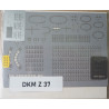 DKM Z-37 - the German "Narvik" klass destroyer - a laser-cut deck equipment details