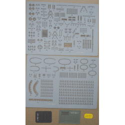 DKM Z-37 - the German "Narvik" klass destroyer - a laser-cut deck equipment details