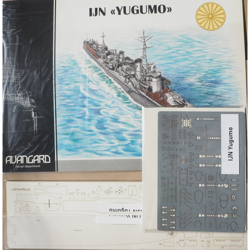 IJN "Yūgumo" - Japonijos eskadrinis minininkas - rinkinys