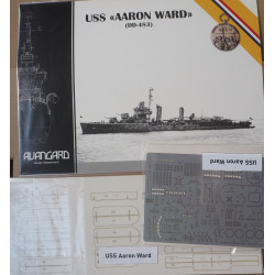 USS "Aaron Ward" (DD-483) - the American destroyer - a set