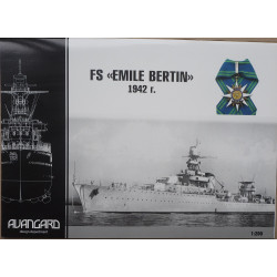 FS "Emile Bertin" - the French fast light cruiser - a set