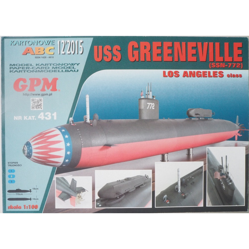 USS «Greeneville» (SSN-772) - американская атомная подводная лодка класса «Los Amgeles»