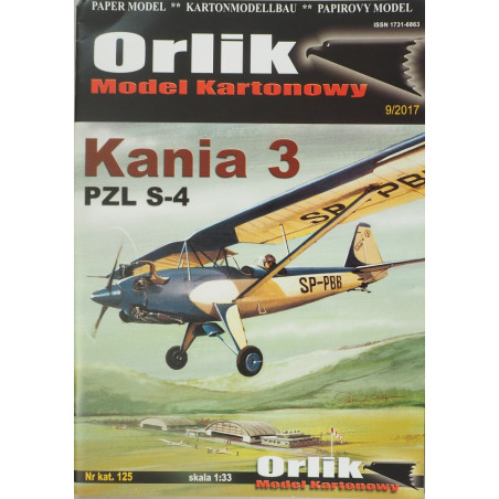 PZL S-4 "Kania 3" - Lenkijos mokomasis irsklandytuvų išvilkimo lėktuvas