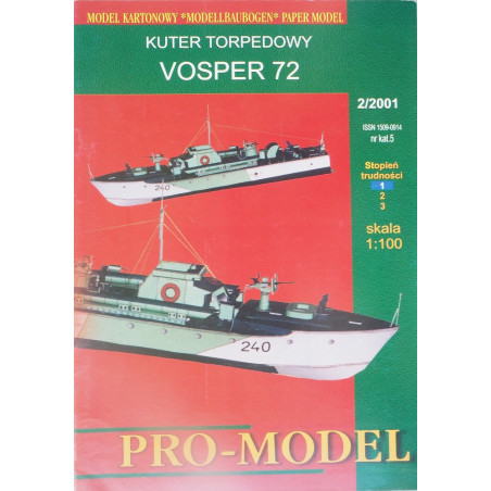 "Vosper 72" - the British torpedo cutter