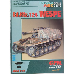 Sd. Kfz. 124 "Wespe" - Vokietijos savaeigis minosvaidis