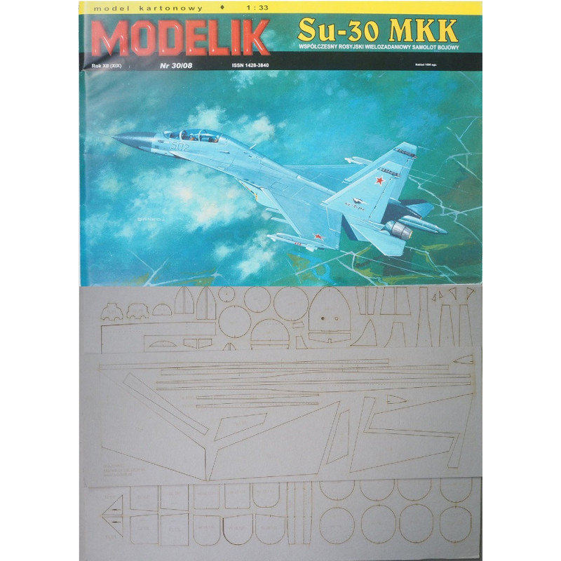 Sukhoi Su-30MKK - the Russian multipurpose combat aircraft - a set