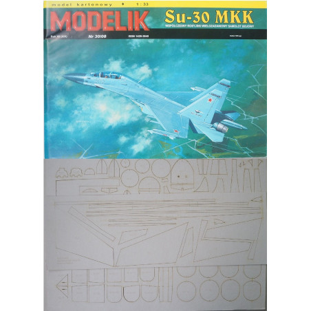 Sukhoi Su-30MKK - the Russian multipurpose combat aircraft - a set