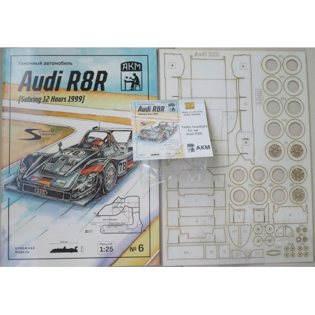 Audi R8R - German racing car - a set