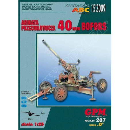 «Bofors» 40 mm - шведское зенитное 40-мм орудие польского WP