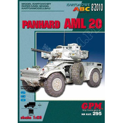 Panhard AML-20 - французский бронеавтомобиль