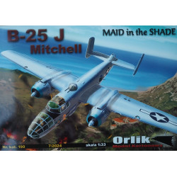 North American B-25J "Mitchell" "Maid in the Shade" - the US medium bomber (chalk)