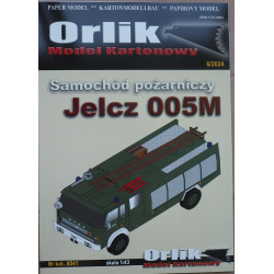 "JELCZ 005M" - Lenkijos priešgaisrinis automobilis (karinė versija)