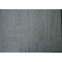 North American PBJ-1H/ North American B-25J "Mitchell" "Maid in the Shade" - US medium bomber - laser cut parts