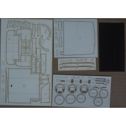 "VOLVO 245" - the Swedish passenger car - laser cut parts