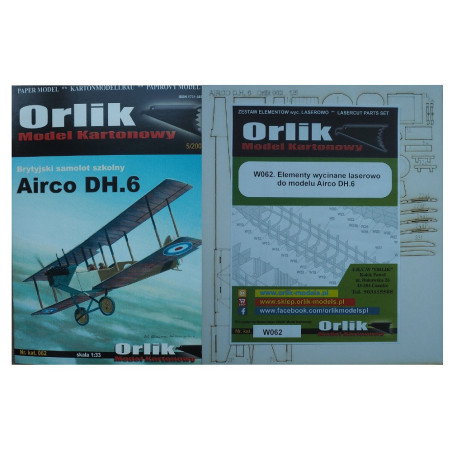 AIRCO D. H. 9 – the British school airplane - a kit