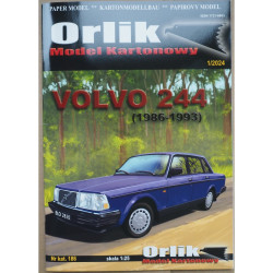 "VOLVO 244" - švediškas lengvasis automobilis - rinkinys