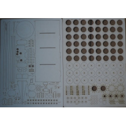 BMP-3 - the USSR/ Russian infantry fighting vehicle - laser cut parts