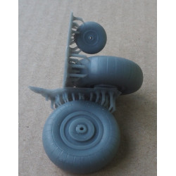 Blohm und Voss BV P-194 - German attack aircraft - prototype - 3D Printed Wheels