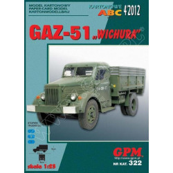 GAZ-51 "Wichura" - the Soviet/ Polish truck