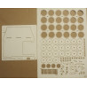 “PT-76” – the Soviet/ Russian light floating tank - laser cut parts