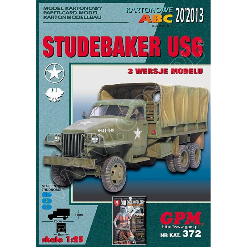 «Studebaker» US-6 - американский военный грузовик