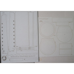 Bergepanzer "Tiger" - the German technical support device - a laser cut parts