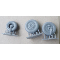 Sukhoj Su-25 - USSR/ Russian/ Ukrainian attack aircraft - 3D Printed Wheels