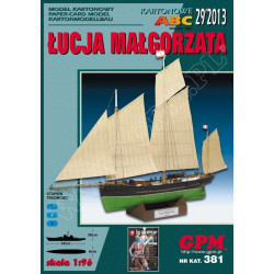 “Lucja Malgorzata” - the lugger of Polish traveler Stefan Sholc - Rogozinski