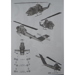 Bell AH-1G „Huey Cobra“ –боевой вертолет США