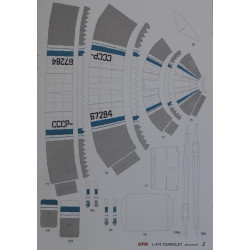 LET L-410 "Turbolet" - the Czechoslovakian/ USSR passenger plane