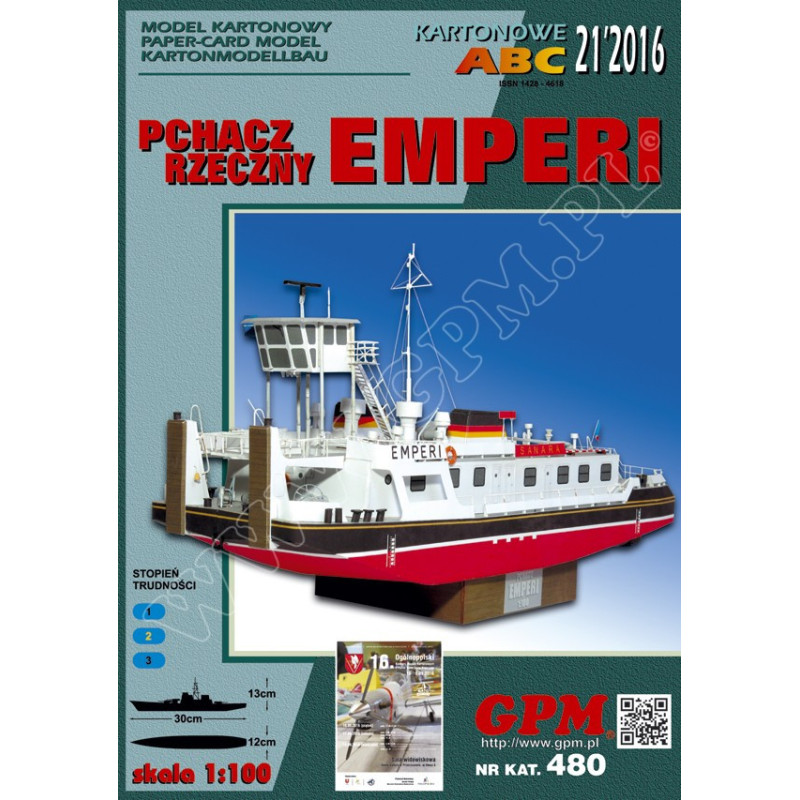 “Emperi” - the French river tug - pusher