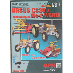 “Ursus” C330 ir Wc-2 “Warta”  – польский трактор и машина для вязки снопов